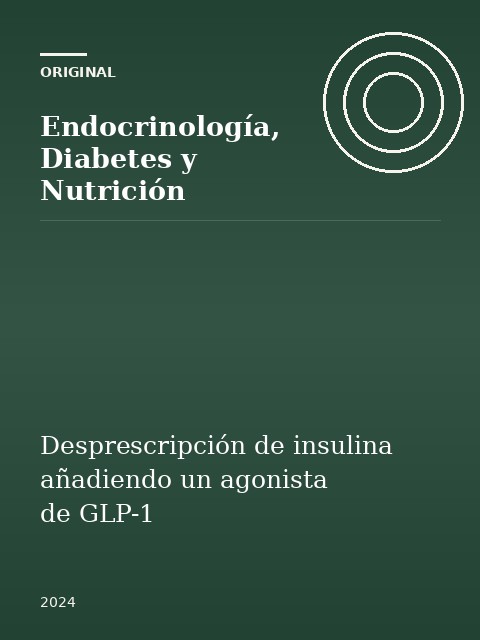 Portada de Endocrinología, Diabetes y Nutrición